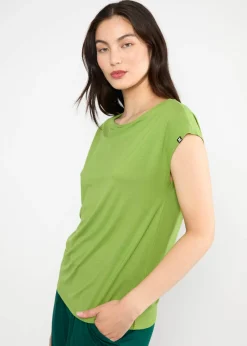 Damen Blutsgeschwister Tops|Rundhals|Shirt Breezy Flowgirl