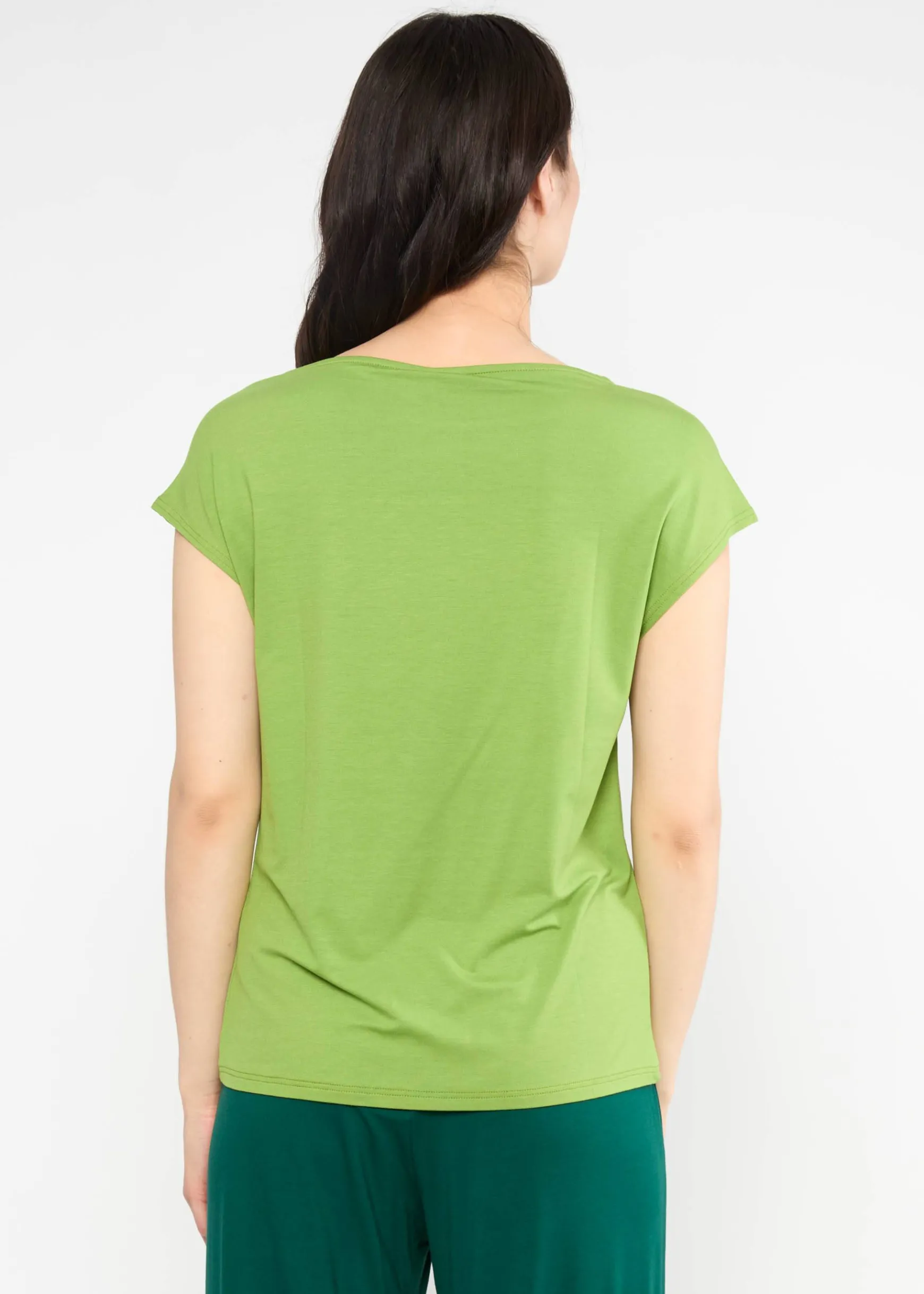 Damen Blutsgeschwister Tops|Rundhals|Shirt Breezy Flowgirl