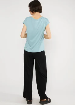Damen Blutsgeschwister Tops|Rundhals|Shirt Breezy Flowgirl