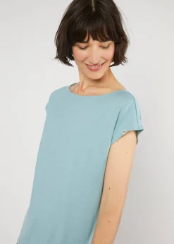 Damen Blutsgeschwister Tops|Rundhals|Shirt Breezy Flowgirl