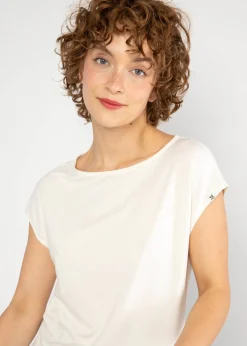 Damen Blutsgeschwister Tops|Rundhals|Shirt Breezy Flowgirl