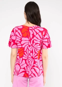Damen Blutsgeschwister T-Shirts|V-Ausschnitt|Shirt Graceful Belle Air