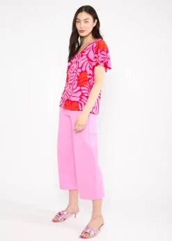 Damen Blutsgeschwister T-Shirts|V-Ausschnitt|Shirt Graceful Belle Air