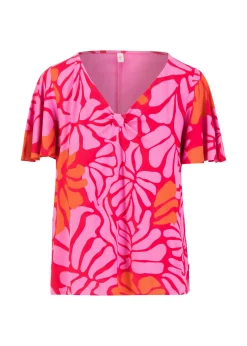Damen Blutsgeschwister T-Shirts|V-Ausschnitt|Shirt Graceful Belle Air