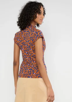 Damen Blutsgeschwister T-Shirts|V-Ausschnitt|Shirt Mon Cher Cache-Cu0153ur