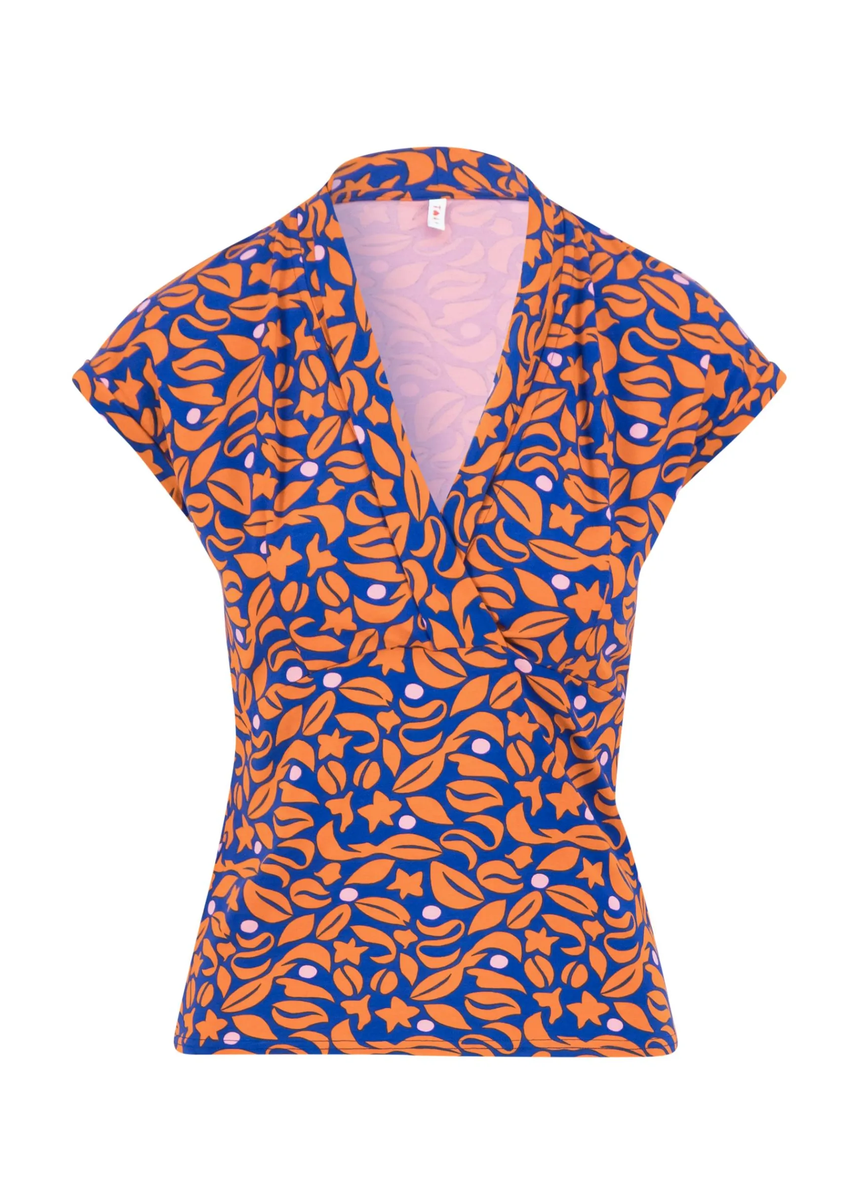Damen Blutsgeschwister T-Shirts|V-Ausschnitt|Shirt Mon Cher Cache-Cu0153ur