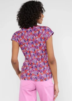 Damen Blutsgeschwister T-Shirts|V-Ausschnitt|Shirt Mon Cher Cache-Cu0153ur