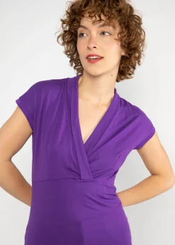 Damen Blutsgeschwister T-Shirts|V-Ausschnitt|Shirt Mon Cher Cache-Cu0153ur