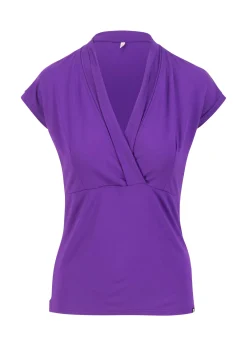 Damen Blutsgeschwister T-Shirts|V-Ausschnitt|Shirt Mon Cher Cache-Cu0153ur