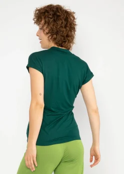 Damen Blutsgeschwister T-Shirts|V-Ausschnitt|Shirt Mon Cher Cache-Cu0153ur