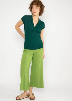 Damen Blutsgeschwister T-Shirts|V-Ausschnitt|Shirt Mon Cher Cache-Cu0153ur