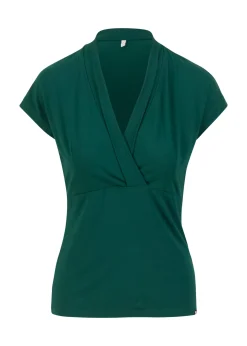 Damen Blutsgeschwister T-Shirts|V-Ausschnitt|Shirt Mon Cher Cache-Cu0153ur