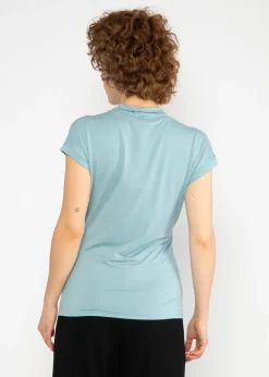 Damen Blutsgeschwister T-Shirts|V-Ausschnitt|Shirt Mon Cher Cache-Cu0153ur