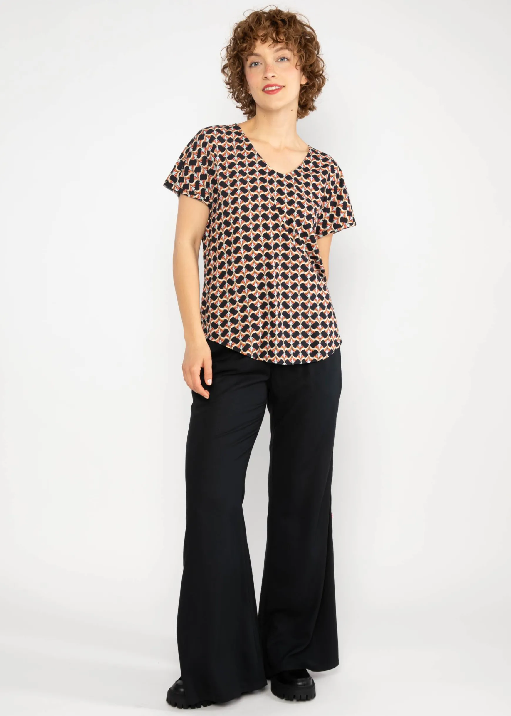 Damen Blutsgeschwister T-Shirts|Rundhals|Shirt The Grand Ease