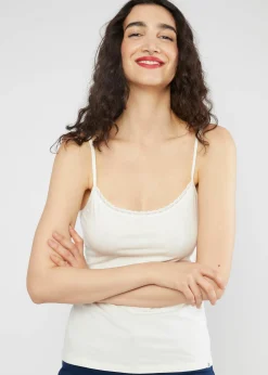 Damen Blutsgeschwister Tops|Rundhals|Sommer Top Pretty Spaghetti