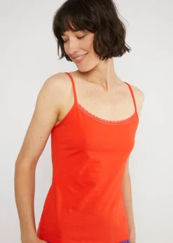 Damen Blutsgeschwister Tops|Rundhals|Sommer Top Pretty Spaghetti