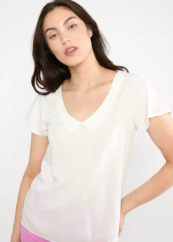 Damen Blutsgeschwister T-Shirts|V-Ausschnitt|Sommerbluse Feed the Birds