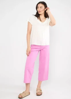 Damen Blutsgeschwister T-Shirts|V-Ausschnitt|Sommerbluse Feed the Birds