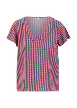 Damen Blutsgeschwister T-Shirts|V-Ausschnitt|Sommerbluse Feed the Birds