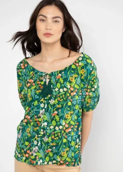 Damen Blutsgeschwister T-Shirts|Rundhals|Sommerbluse Magic Maiden