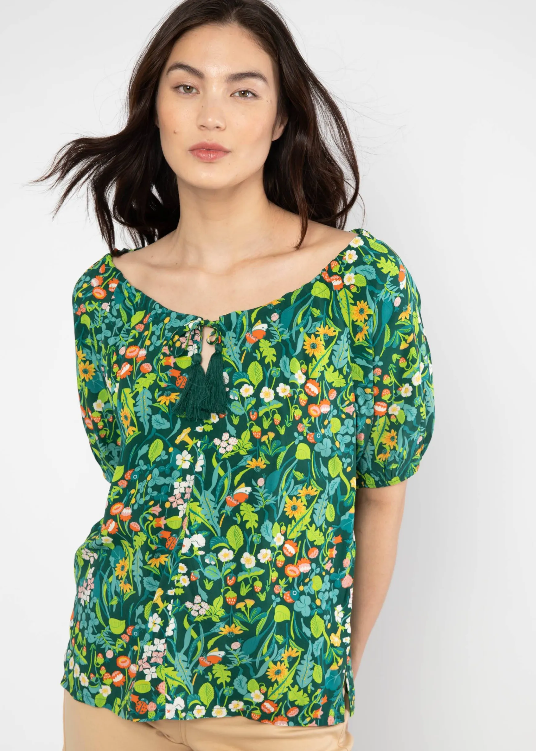 Damen Blutsgeschwister T-Shirts|Rundhals|Sommerbluse Magic Maiden