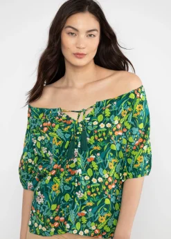 Damen Blutsgeschwister T-Shirts|Rundhals|Sommerbluse Magic Maiden
