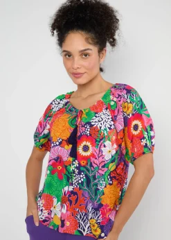 Damen Blutsgeschwister T-Shirts|Rundhals|Sommerbluse Magic Maiden