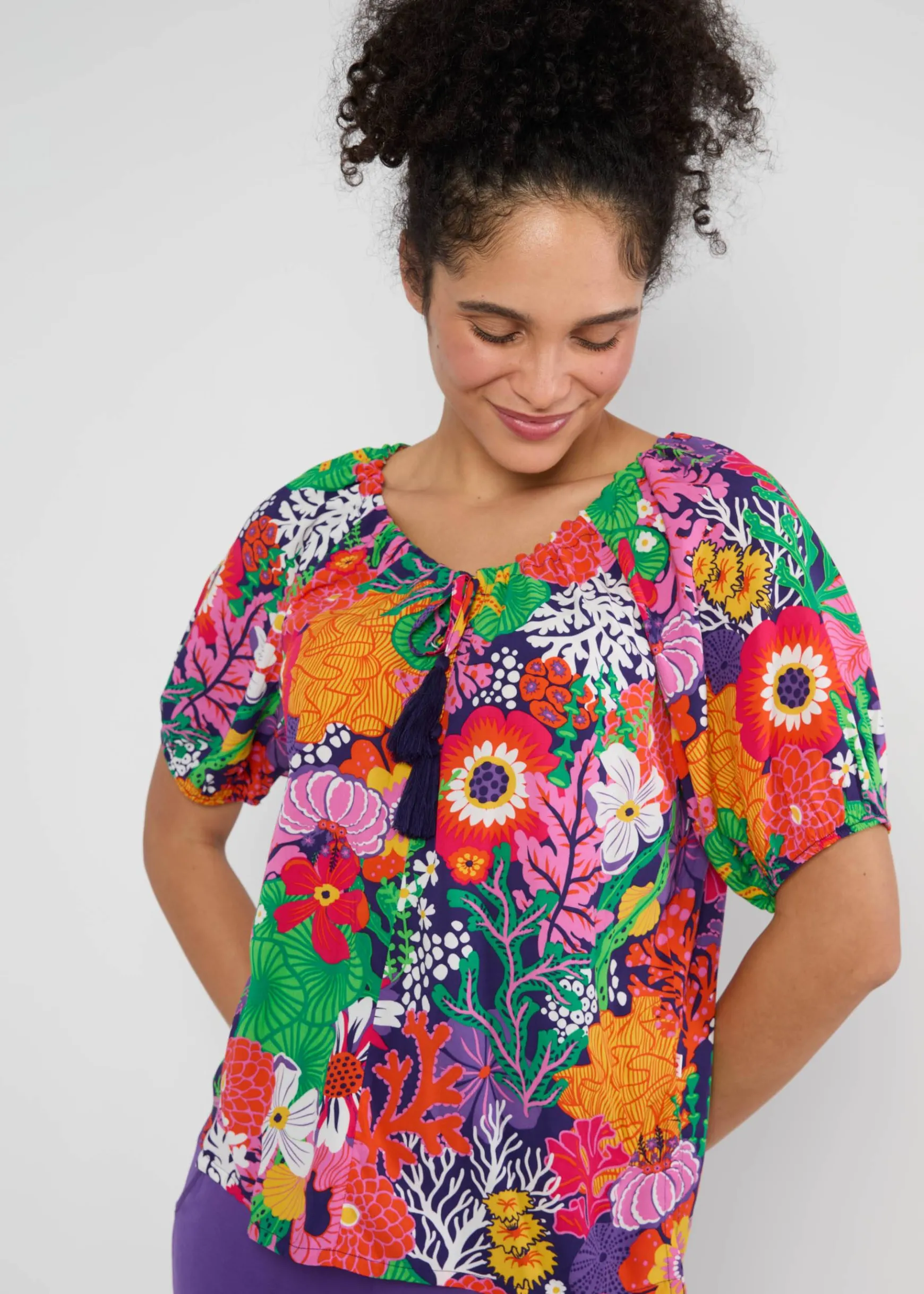 Damen Blutsgeschwister T-Shirts|Rundhals|Sommerbluse Magic Maiden
