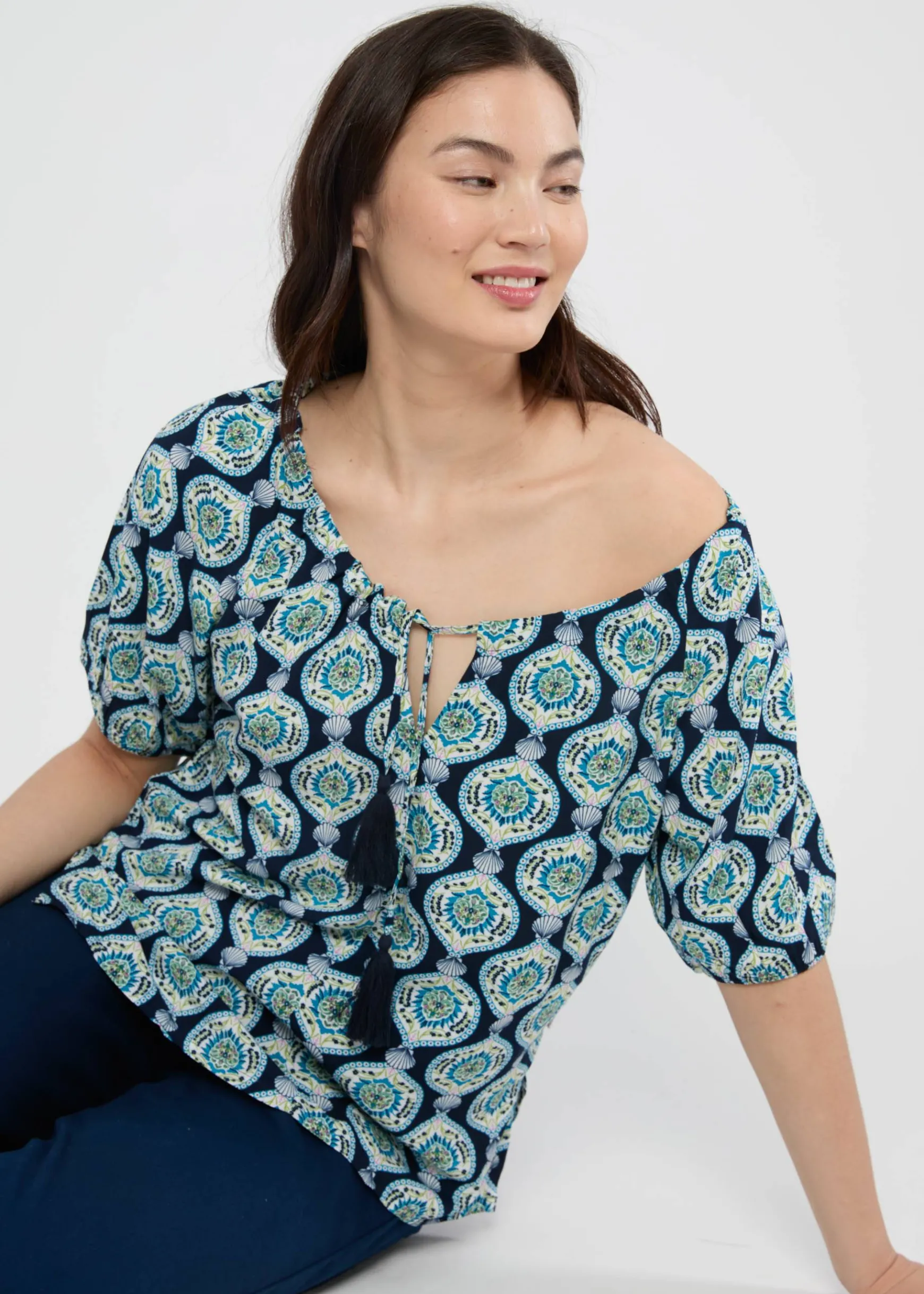 Damen Blutsgeschwister T-Shirts|Rundhals|Sommerbluse Magic Maiden