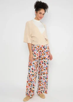 Damen Blutsgeschwister Stoffhosen|Sommerhosen|Sommerhose Breezy Palazzo