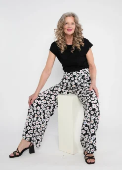 Damen Blutsgeschwister Stoffhosen|Sommerhosen|Sommerhose Breezy Palazzo