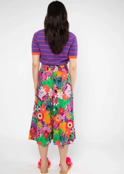 Damen Blutsgeschwister Stoffhosen|Culottes|Sommerhose Flotte Culottes