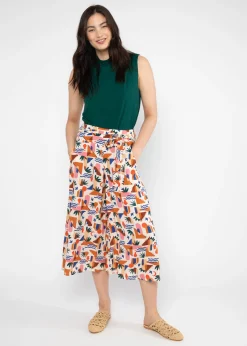 Damen Blutsgeschwister Stoffhosen|Culottes|Sommerhose Flotte Culottes
