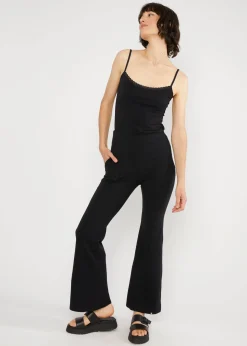 Damen Blutsgeschwister Stoffhosen|Sommerhosen|Sommerhose Logo Easy Flared
