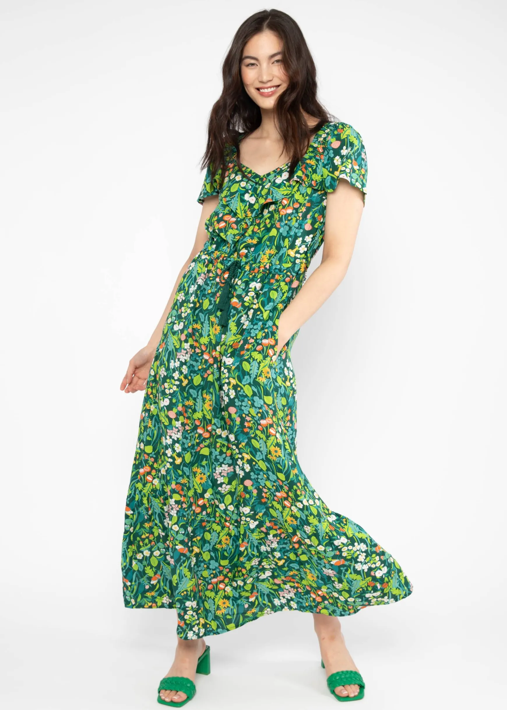 Damen Blutsgeschwister Maxikleider|Sommerkleid Breeze of Tenderness