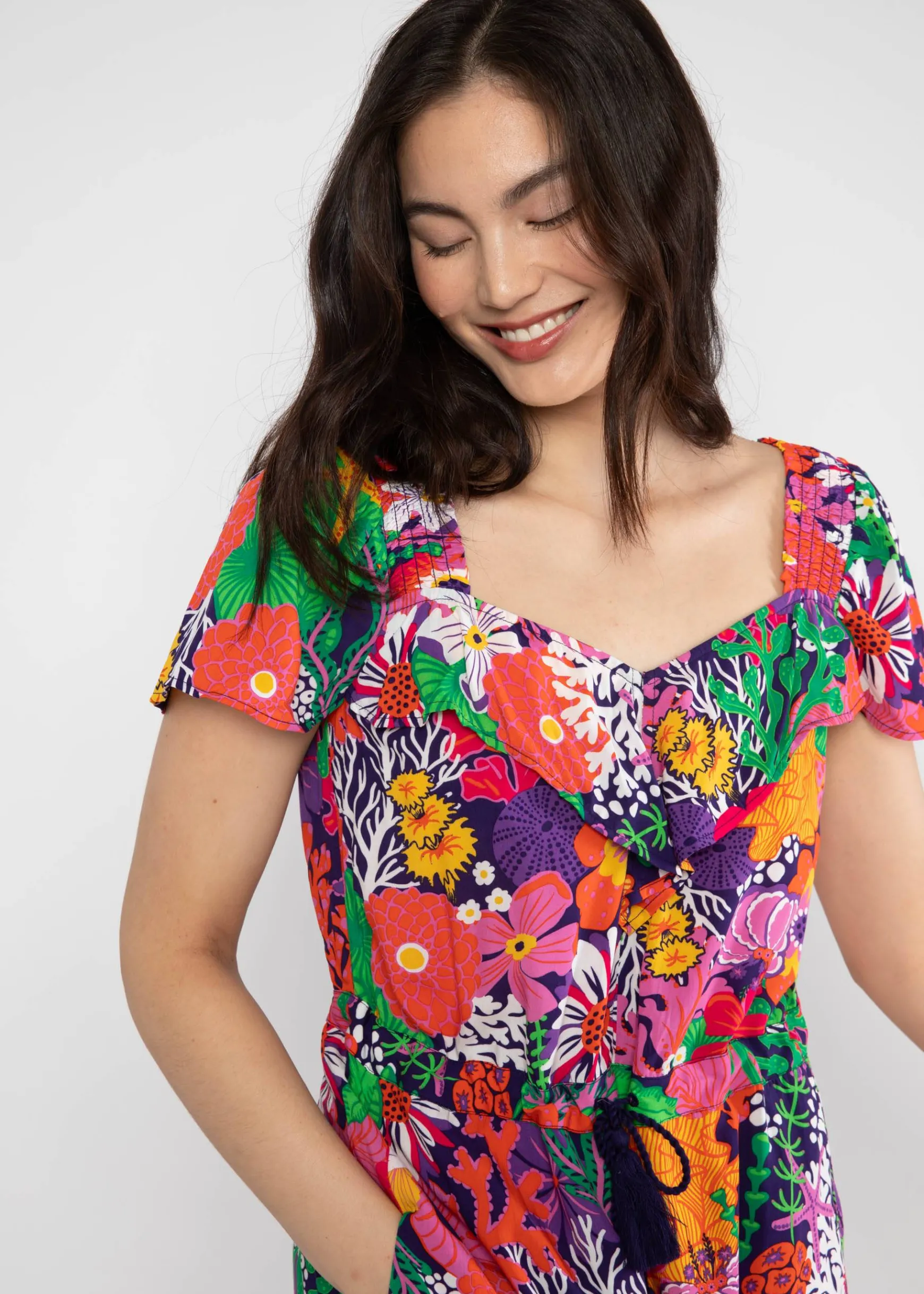 Damen Blutsgeschwister Maxikleider|Sommerkleid Breeze of Tenderness
