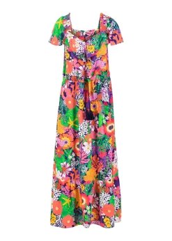 Damen Blutsgeschwister Maxikleider|Sommerkleid Breeze of Tenderness
