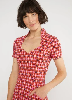 Damen Blutsgeschwister Jerseykleider|Knielange Kleider|Sommerkleid Gracious Allure