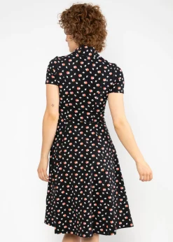 Damen Blutsgeschwister Jerseykleider|Knielange Kleider|Sommerkleid Gracious Allure