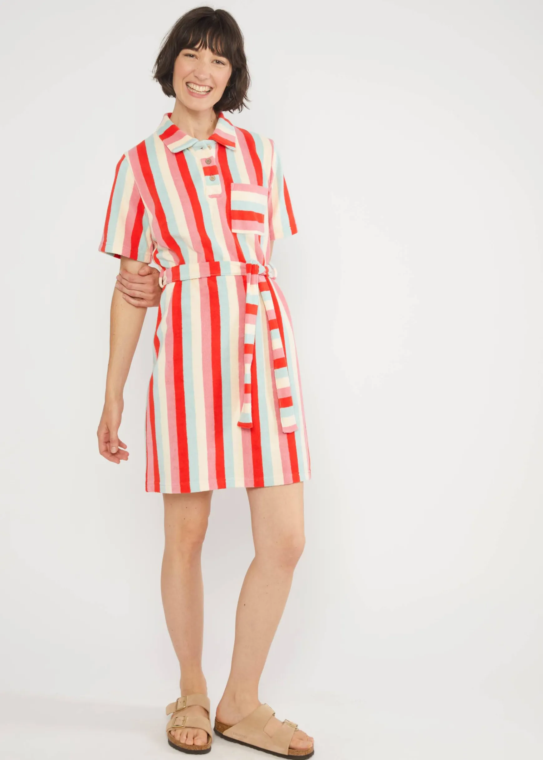 Damen Blutsgeschwister Minikleider|Sommerkleid Grand Slam Madame