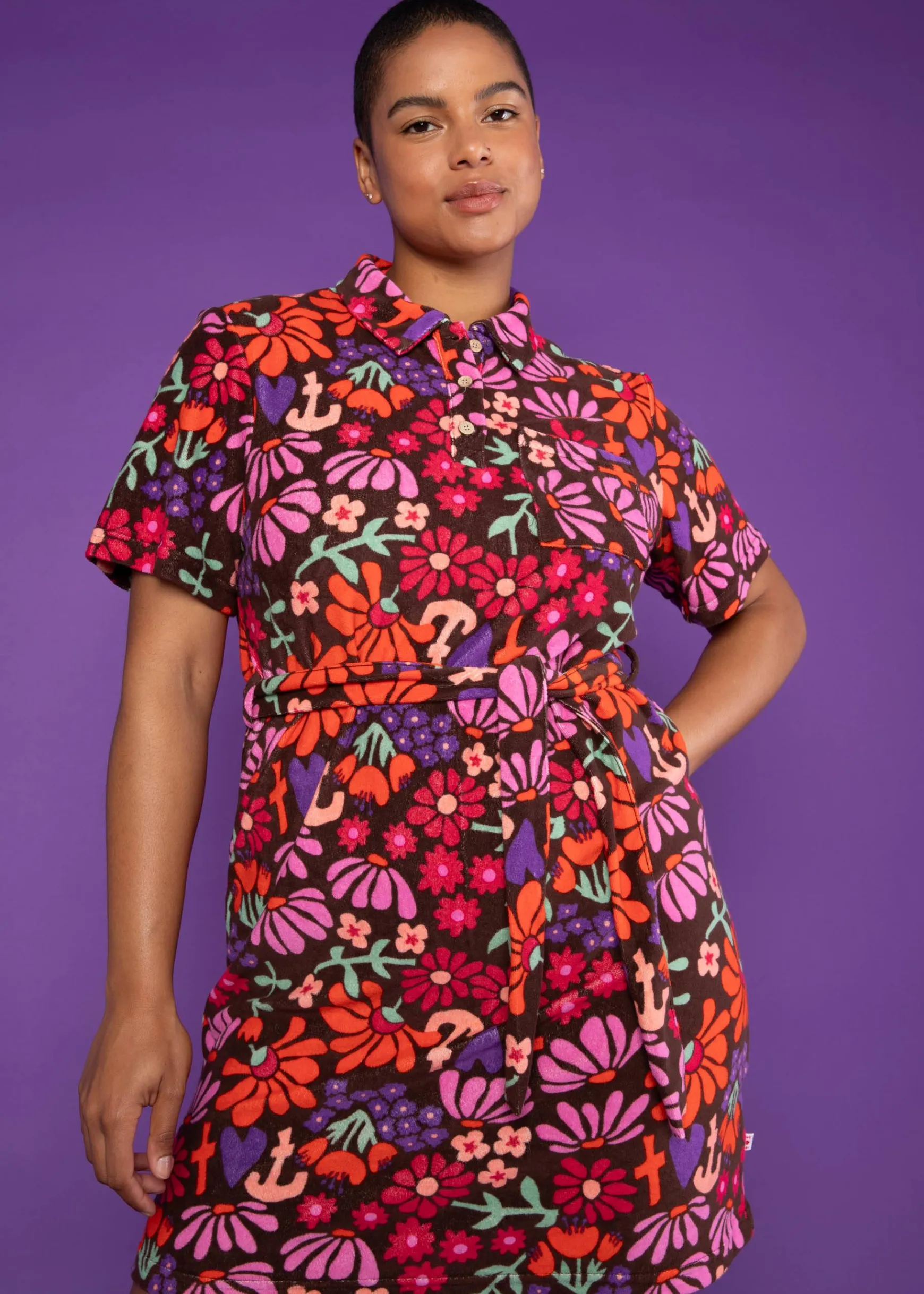 Damen Blutsgeschwister Minikleider|Sommerkleid Grand Slam Madame