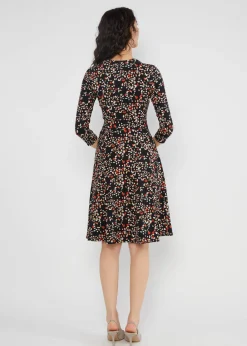 Damen Blutsgeschwister Jerseykleider|Knielange Kleider|Sommerkleid Hot Knot Power