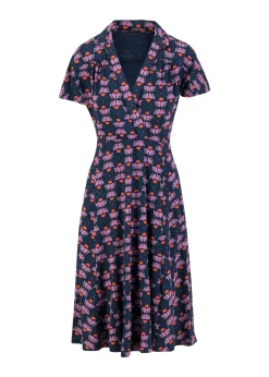 Damen Blutsgeschwister Jerseykleider|Knielange Kleider|Sommerkleid Hu00E9doniste d'u00C9tu00E9