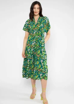 Damen Blutsgeschwister Midikleider|Sommerkleid Saint Tropen