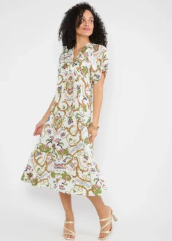 Damen Blutsgeschwister Midikleider|Sommerkleid Saint Tropen