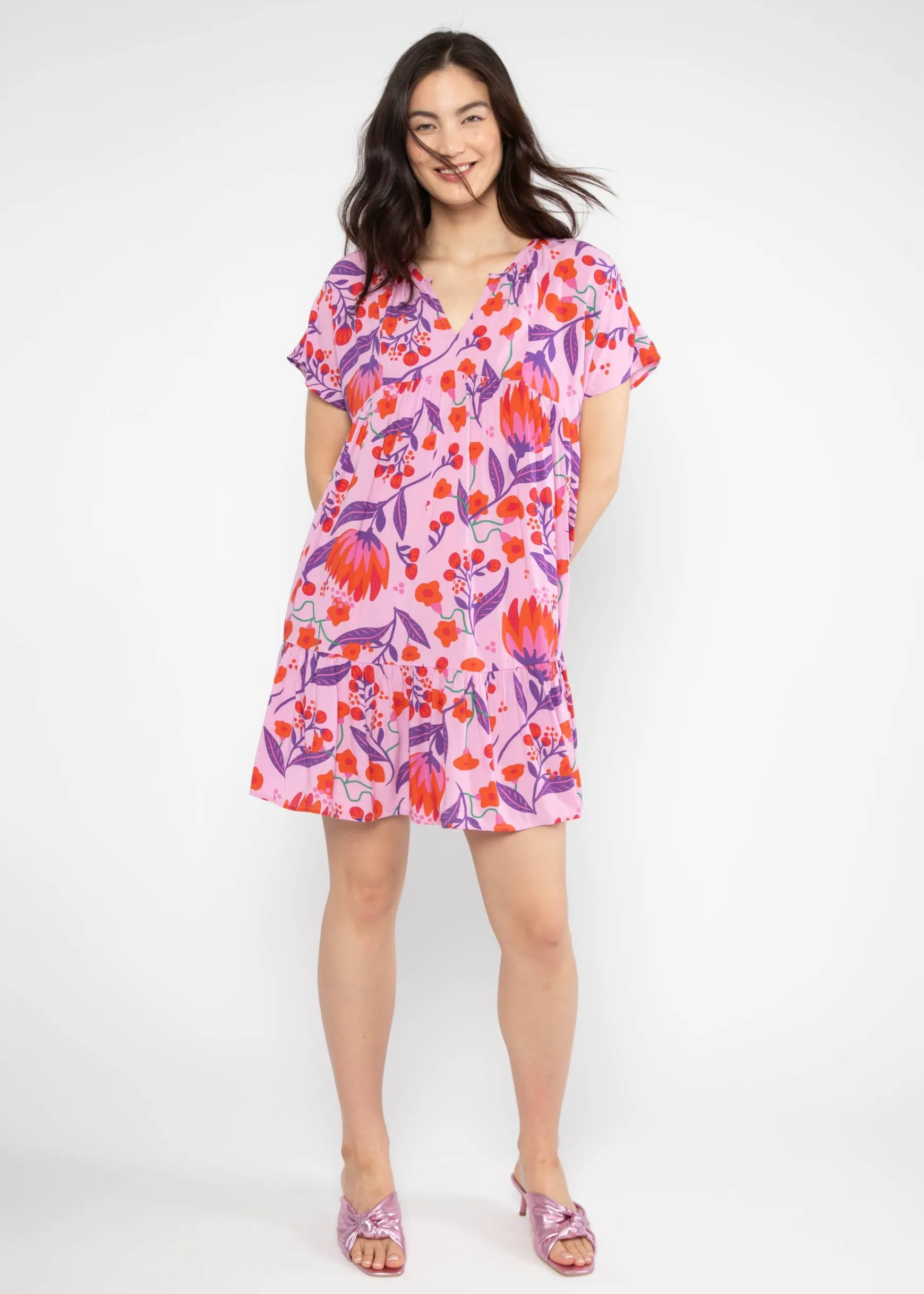 Damen Blutsgeschwister Minikleider|Sommerkleid Seeds of Love