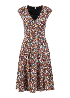 Damen Blutsgeschwister Jerseykleider|Knielange Kleider|Sommerkleid Shalala Tralala in Love