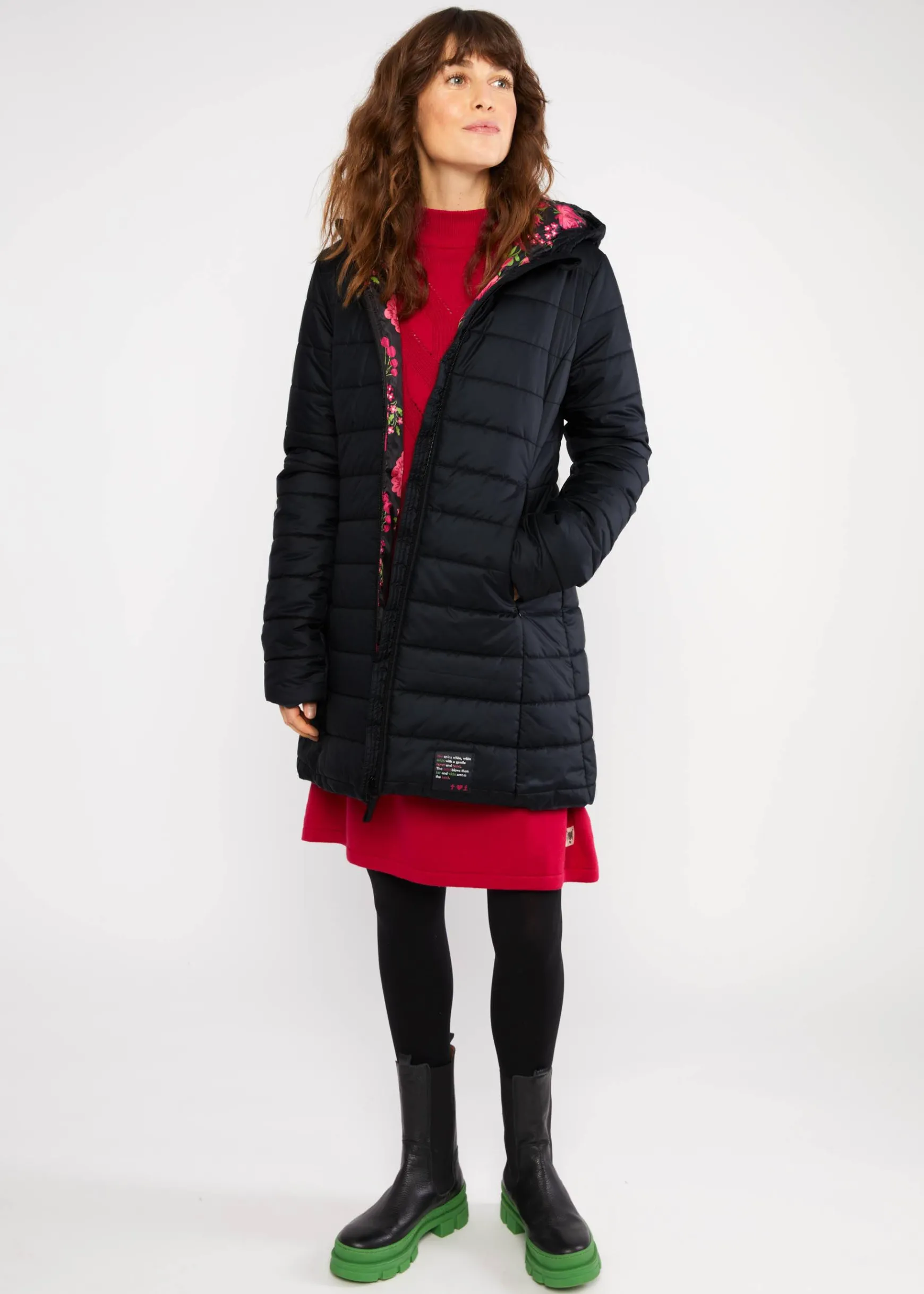 Damen Blutsgeschwister Mäntel|Übergangsjacken|Steppjacke No Down Queen