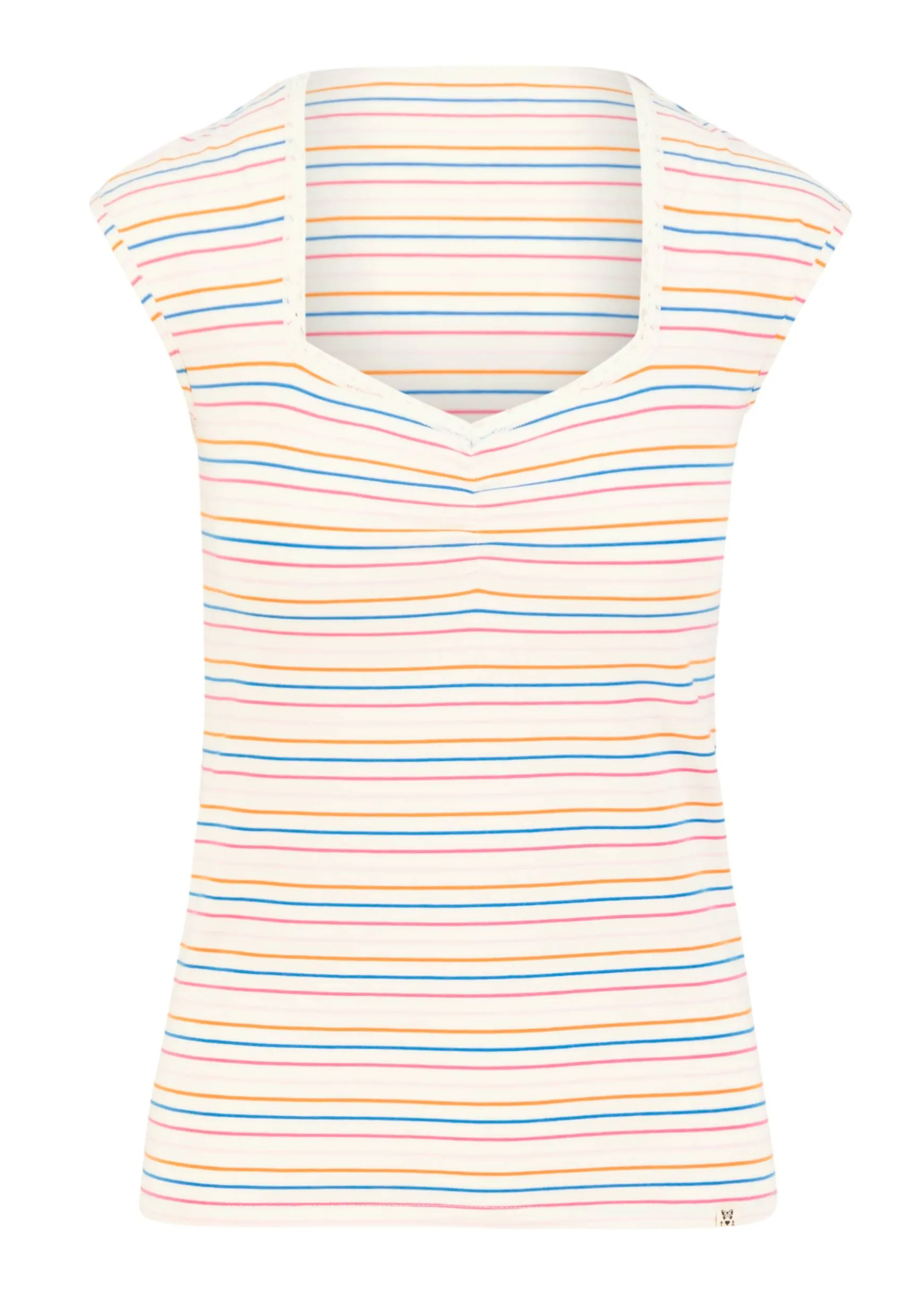 Damen Blutsgeschwister Tops|Streifenshirt Let Romance Rule