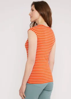 Damen Blutsgeschwister Tops|Streifenshirt Let Romance Rule